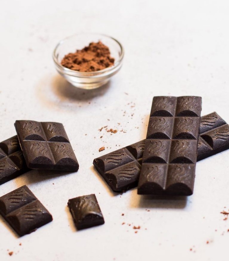 mushroom chocolate bar